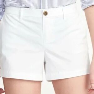 NWT: Old Navy Everyday Shorts Color Bright White